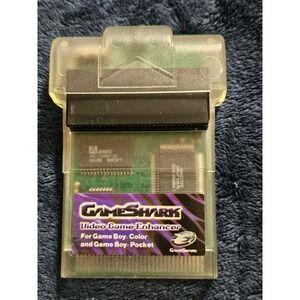 Interact GameShark Pro Clear Game Boy Color & Pocket Clear Connector tested work